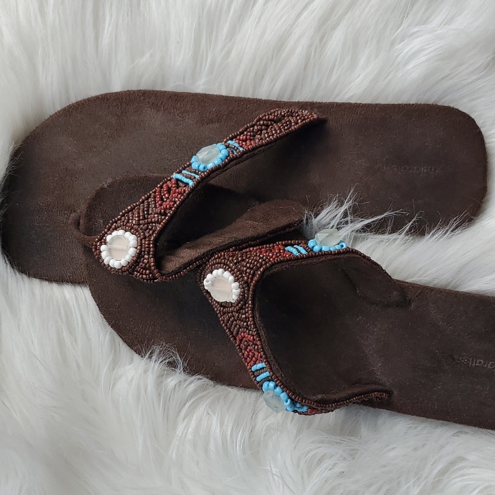 Beaded sandals